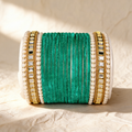 Emerald Green Bangles