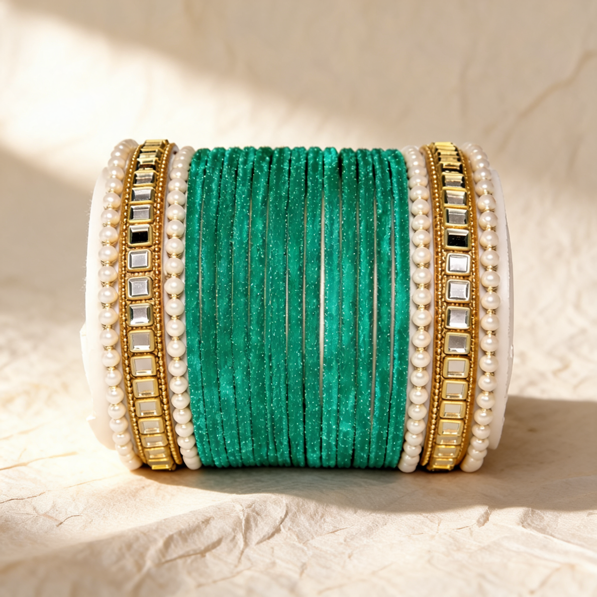 Emerald Green Bangles