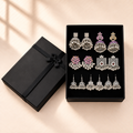 Chandni Ada 7-Pair Jhumka Box