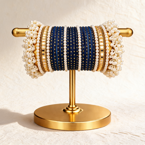 Premium Navy Blue Bangles
