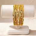 Royal Curve Gold Bangles