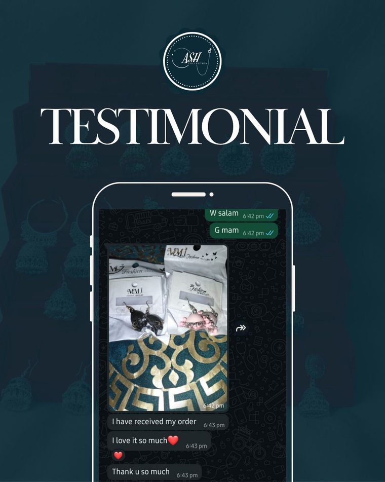 Customer message: I have received my order, I love it so much, thank you.